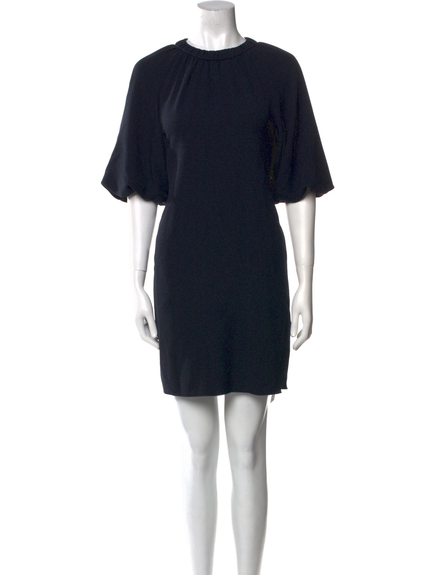 Tibi Crew Neck Mini Dress