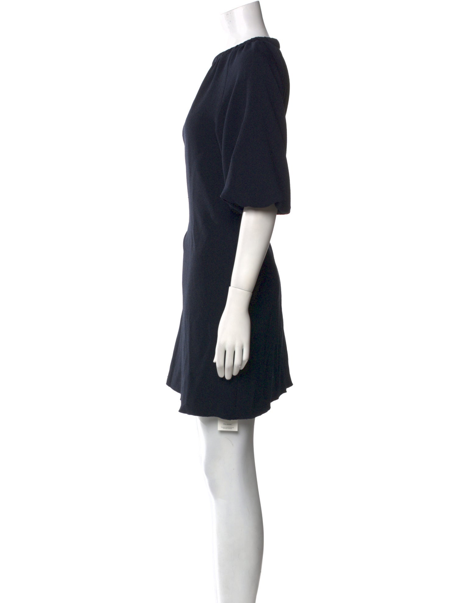 Tibi Crew Neck Mini Dress