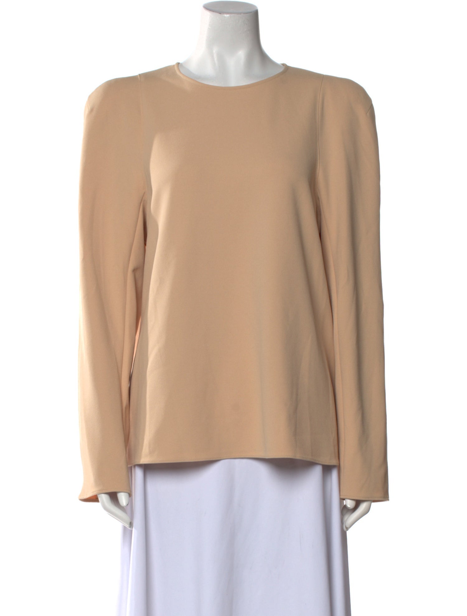 Tibi Crew Neck Long Sleeve Blouse w/ Tags
