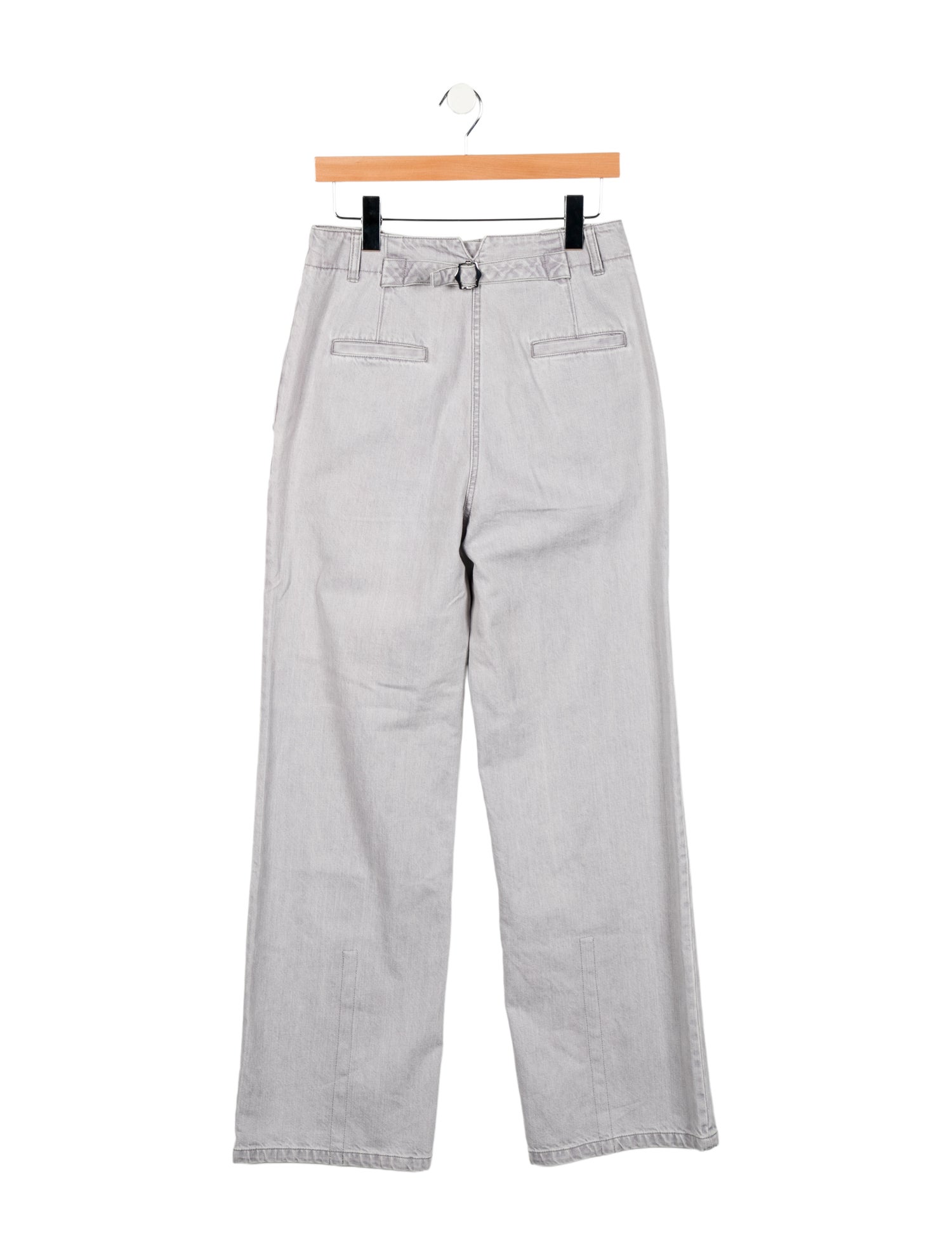 Tibi High-Rise Wide Leg Jeans