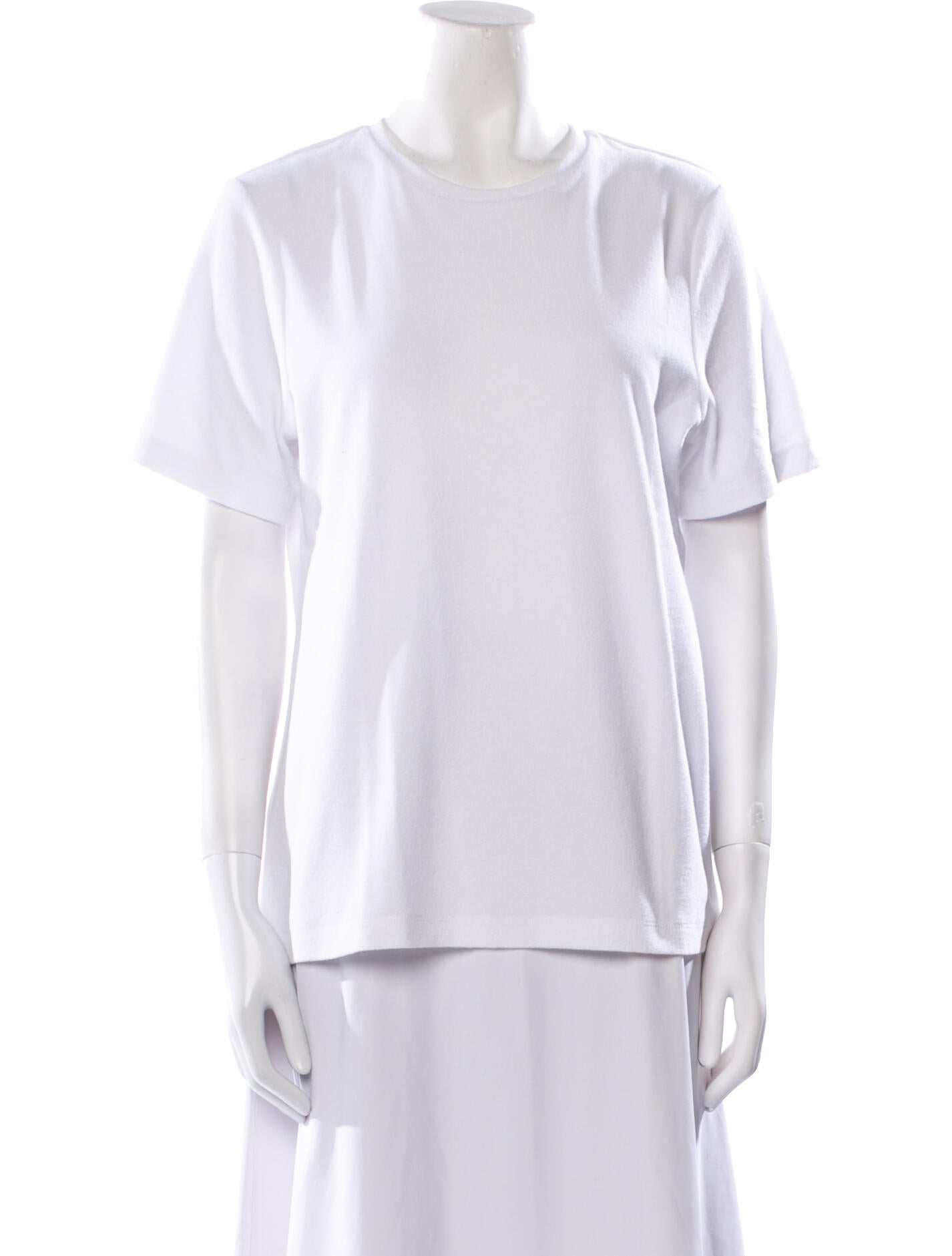 Tibi Crew Neck Short Sleeve T-Shirt