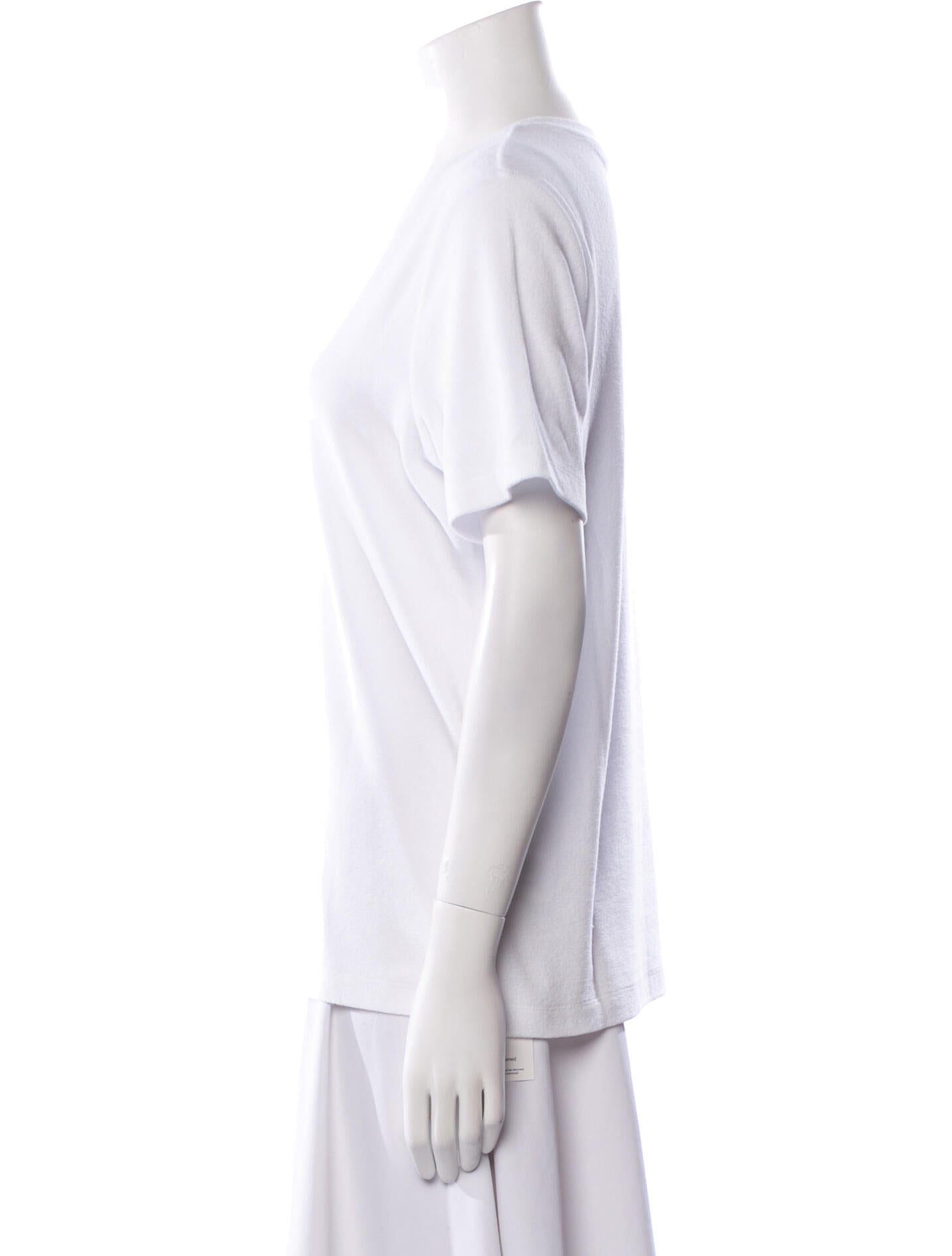 Tibi Crew Neck Short Sleeve T-Shirt