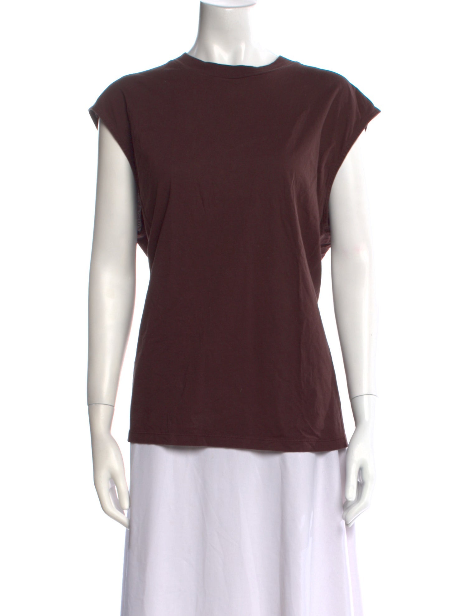 Tibi Crew Neck Short Sleeve T-Shirt