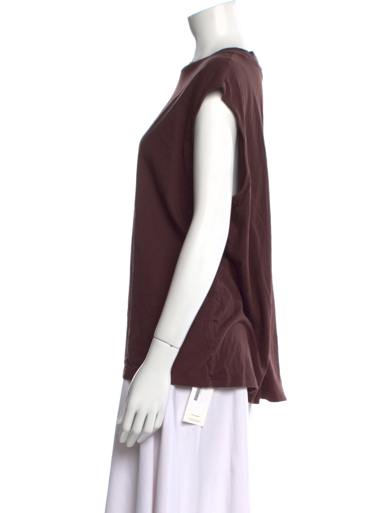 Tibi Crew Neck Short Sleeve T-Shirt