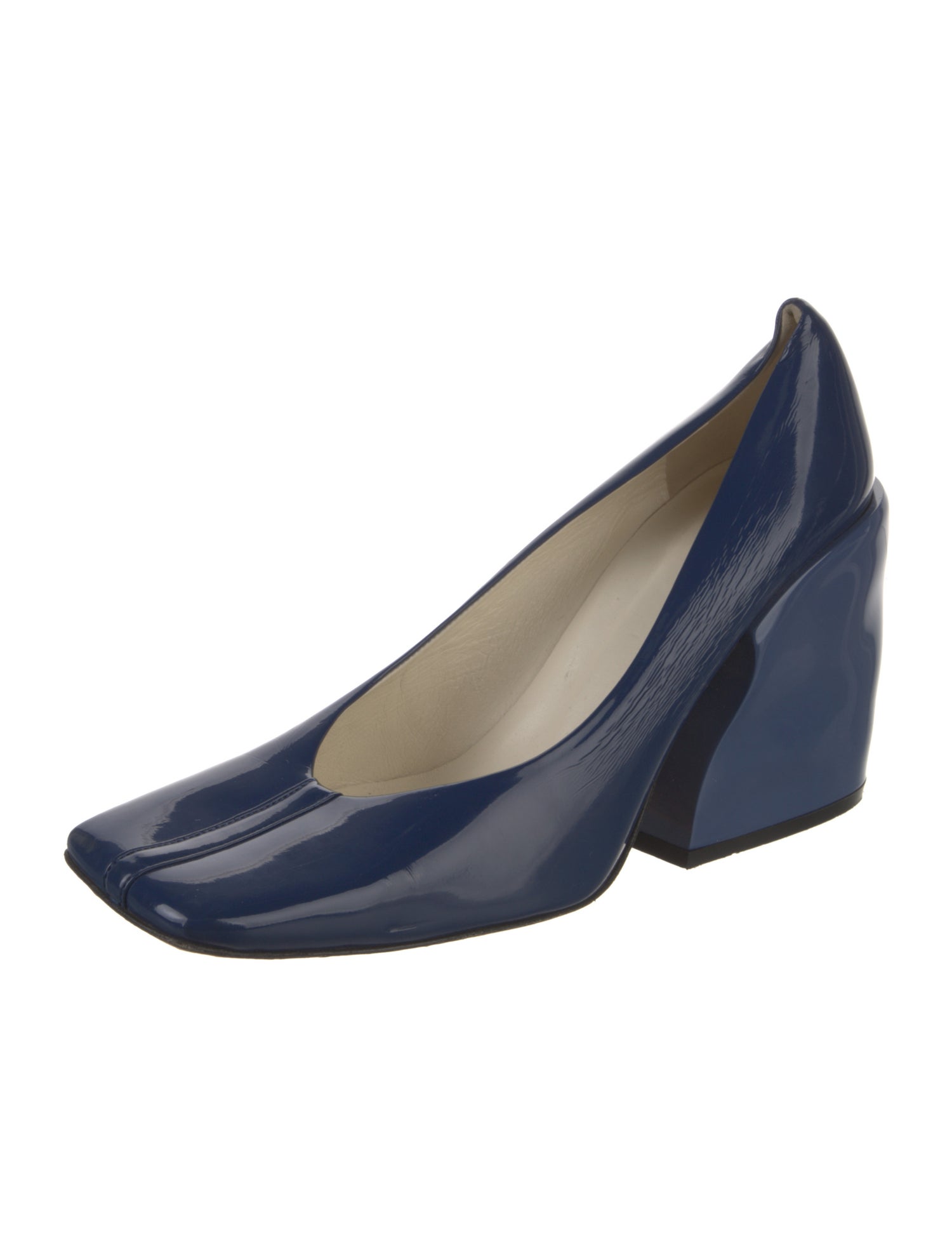 Tibi Patent Leather Pumps
