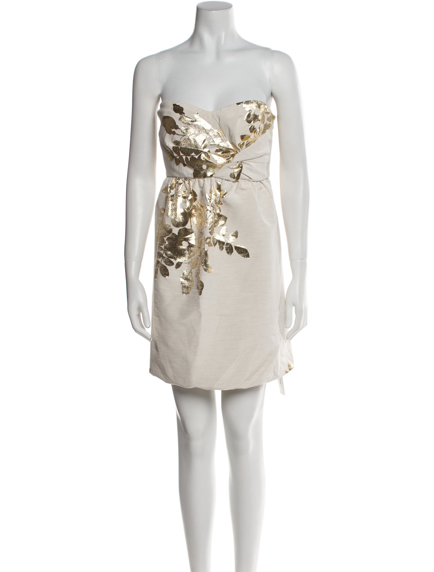 Tibi Graphic Print Mini Dress