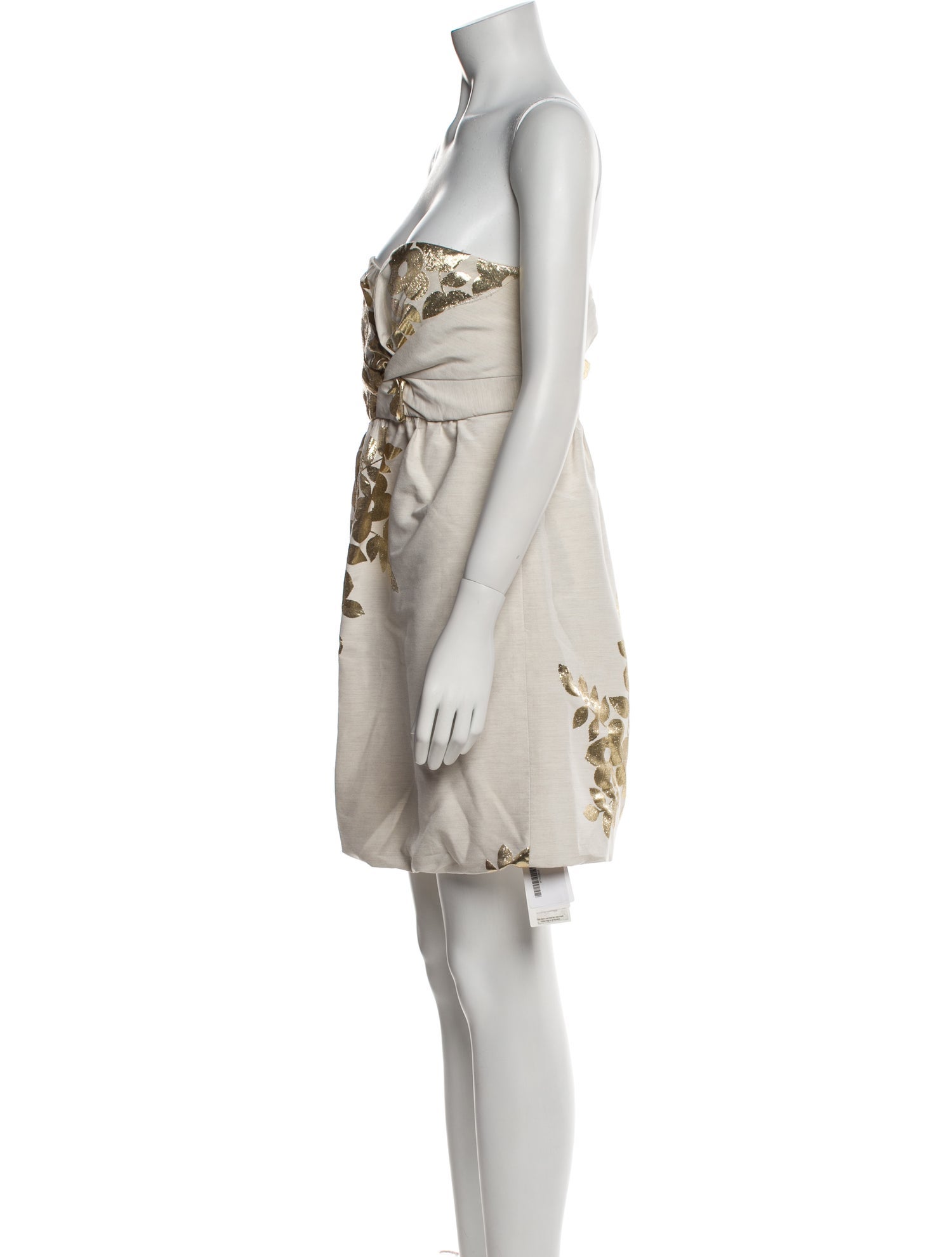 Tibi Graphic Print Mini Dress