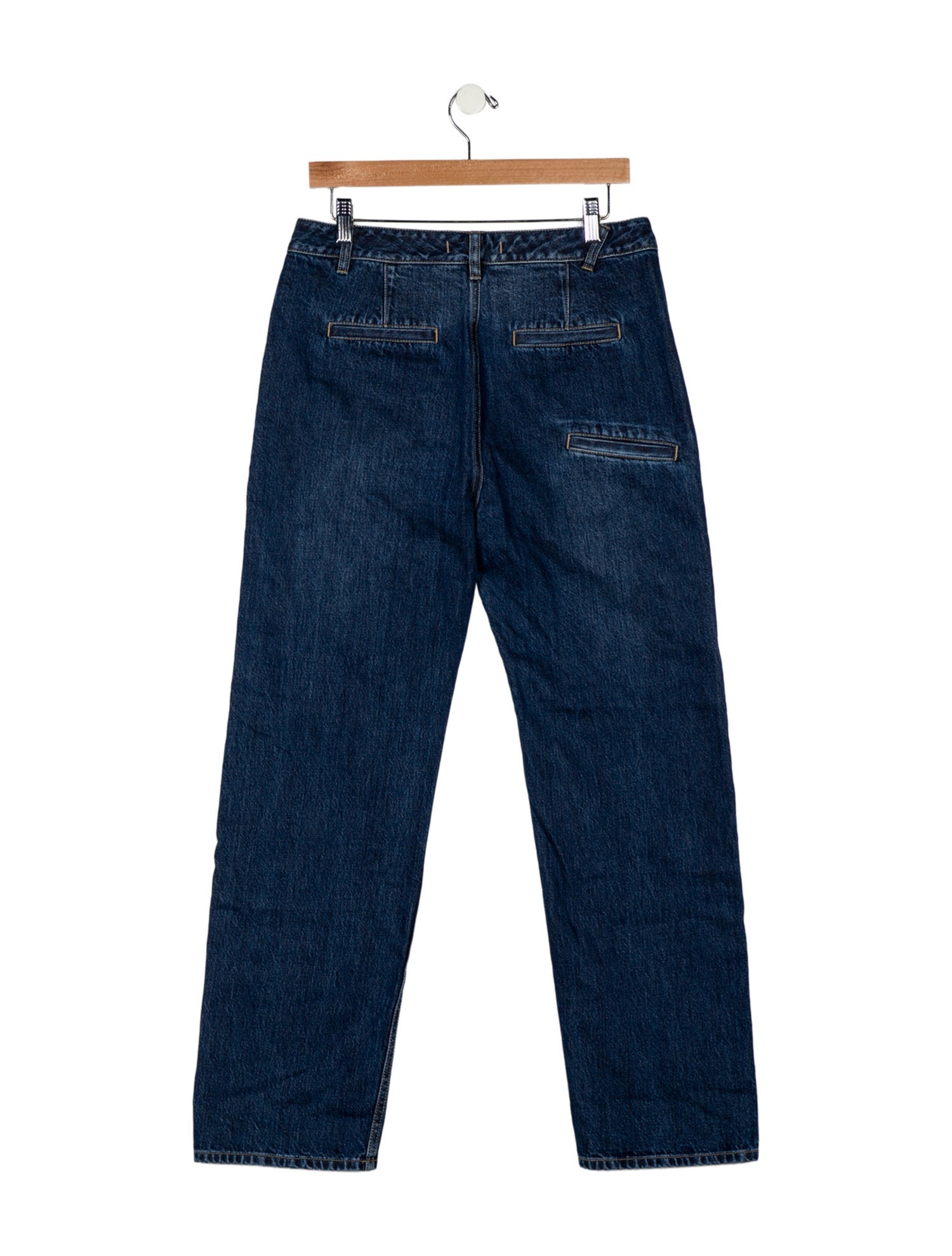 Tibi High-Rise Wide Leg Jeans