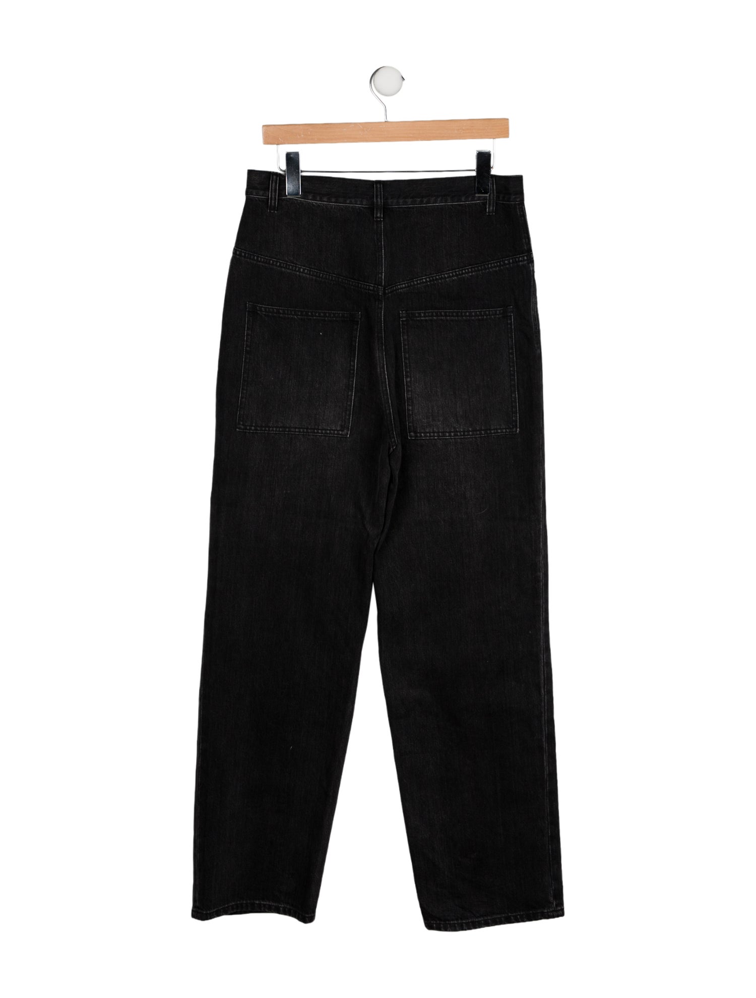 Tibi High-Rise Wide Leg Jeans