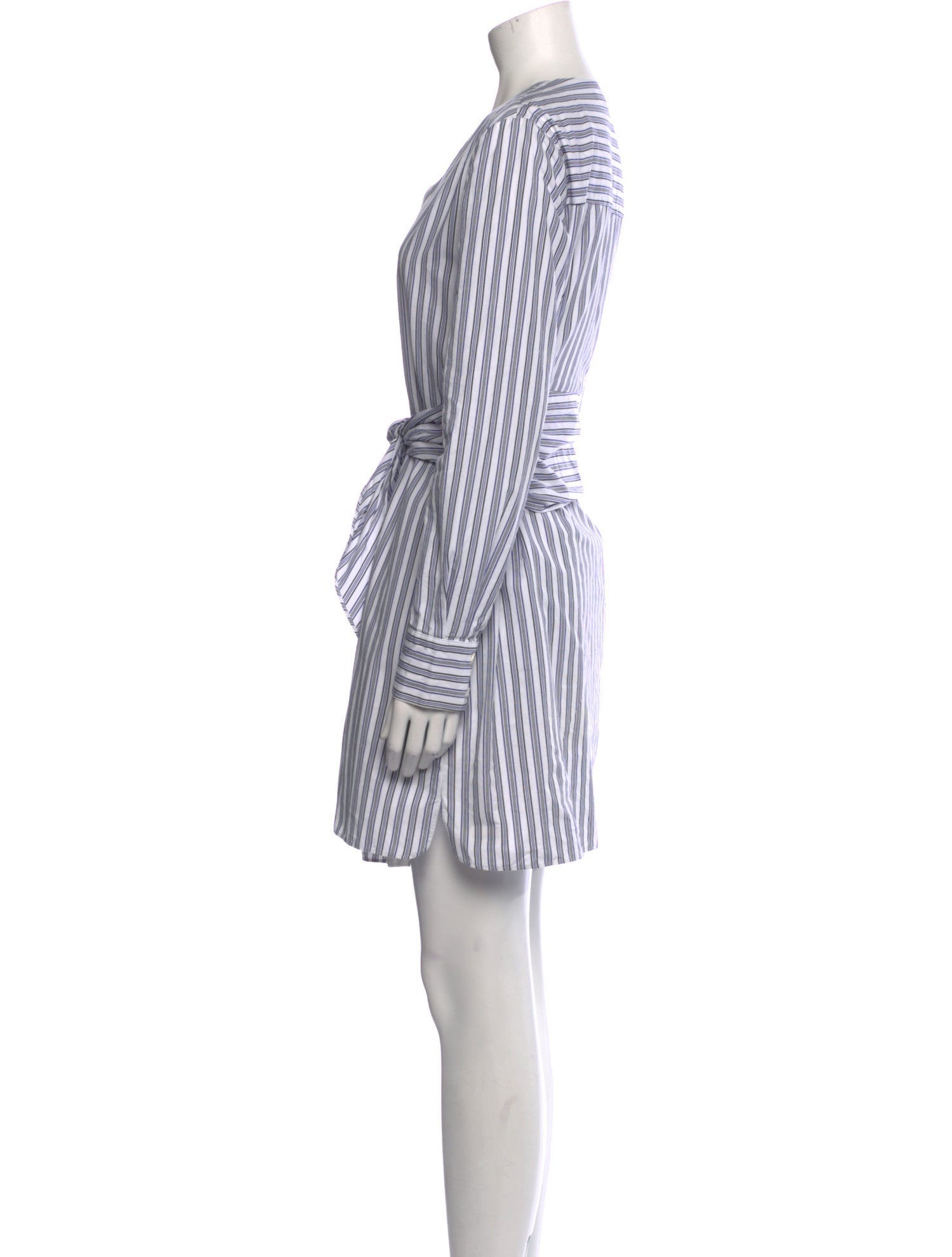 Tibi Striped Mini Dress