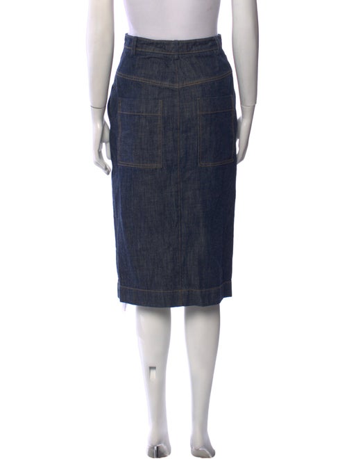 Tibi Studded Accents Knee-Length Skirt