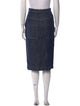 Tibi Studded Accents Knee-Length Skirt