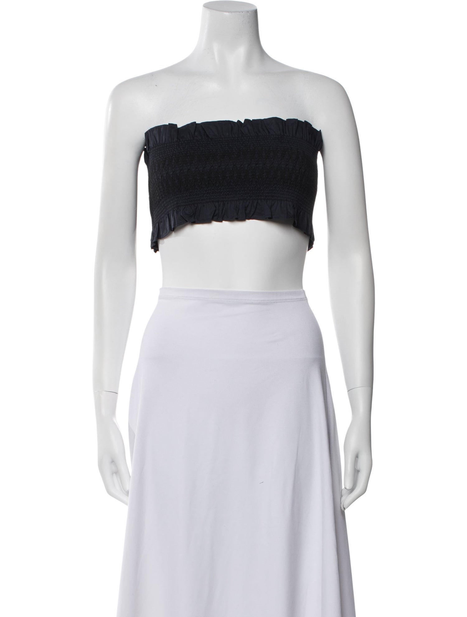 Tibi Strapless Crop Top w/ Tags