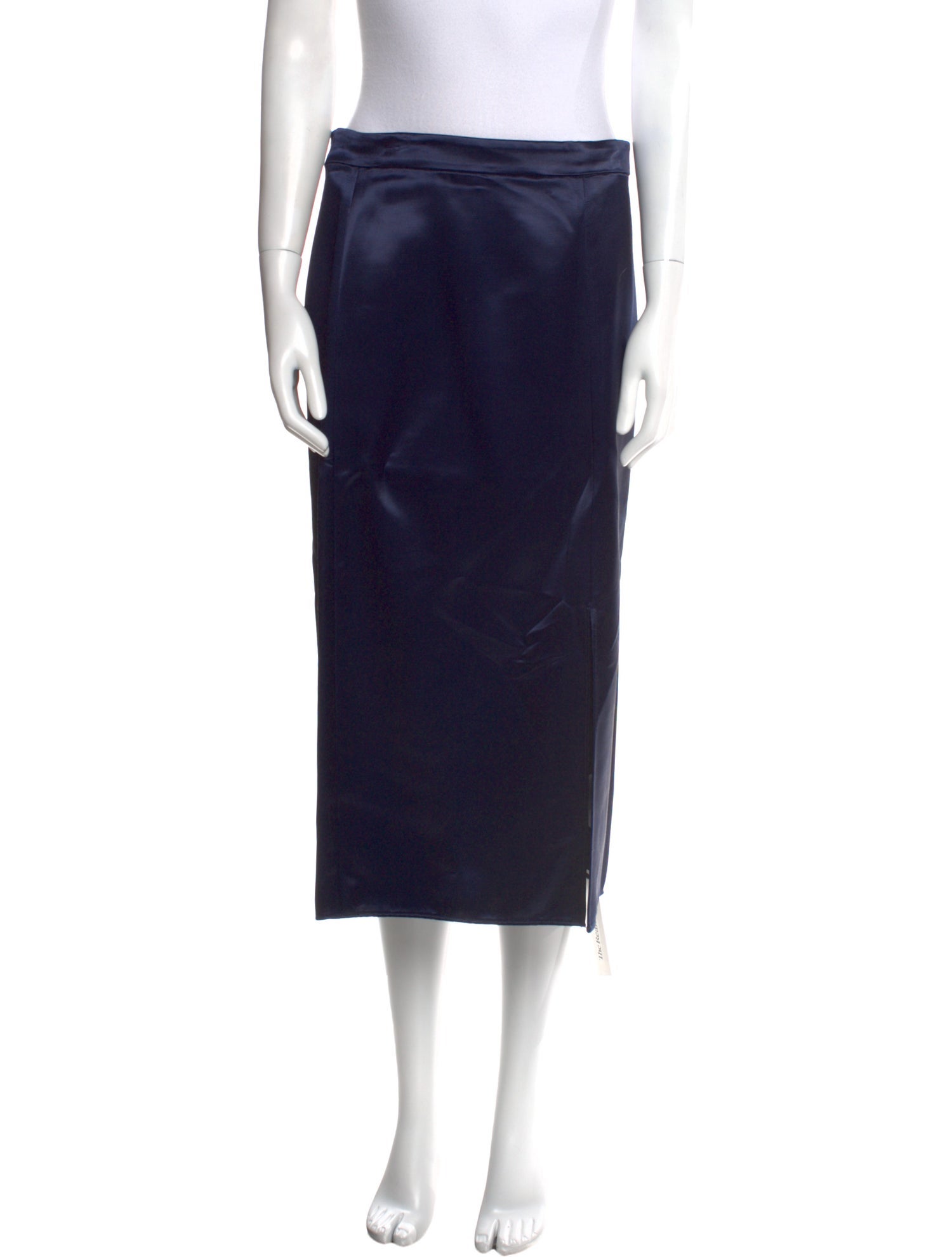 Tibi Cutout Accent Midi Length Skirt