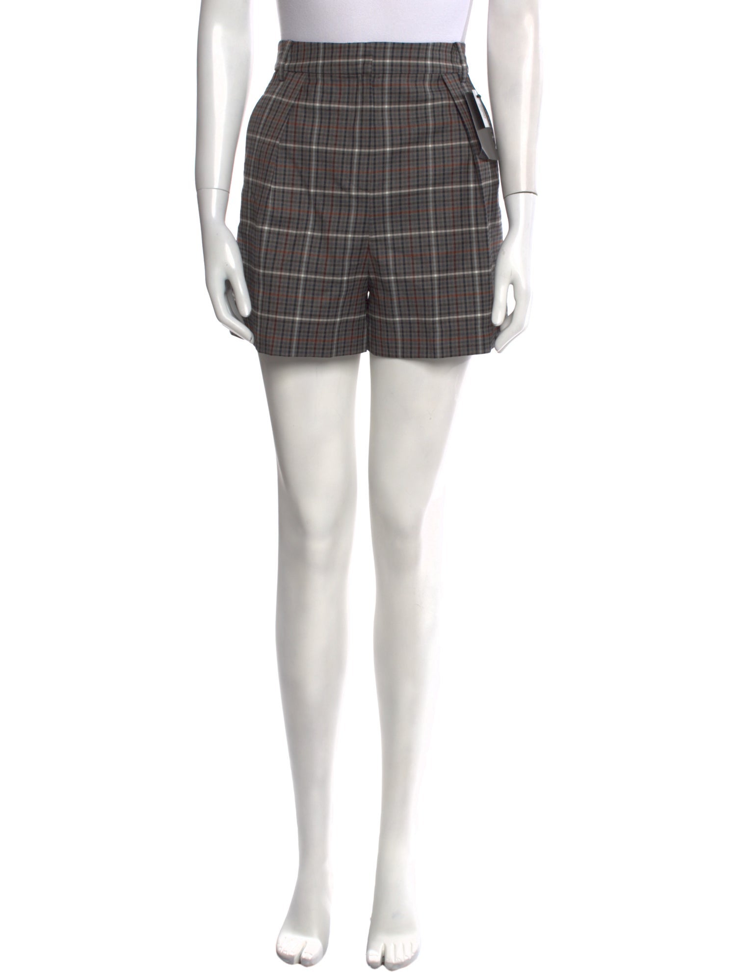 Tibi Striped Mini Shorts w/ Tags