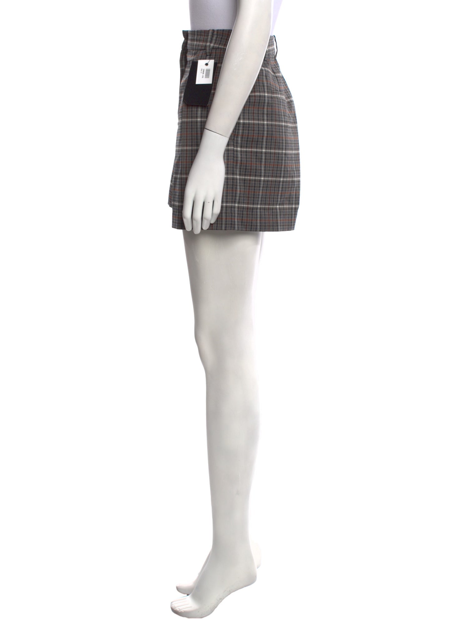 Tibi Striped Mini Shorts w/ Tags