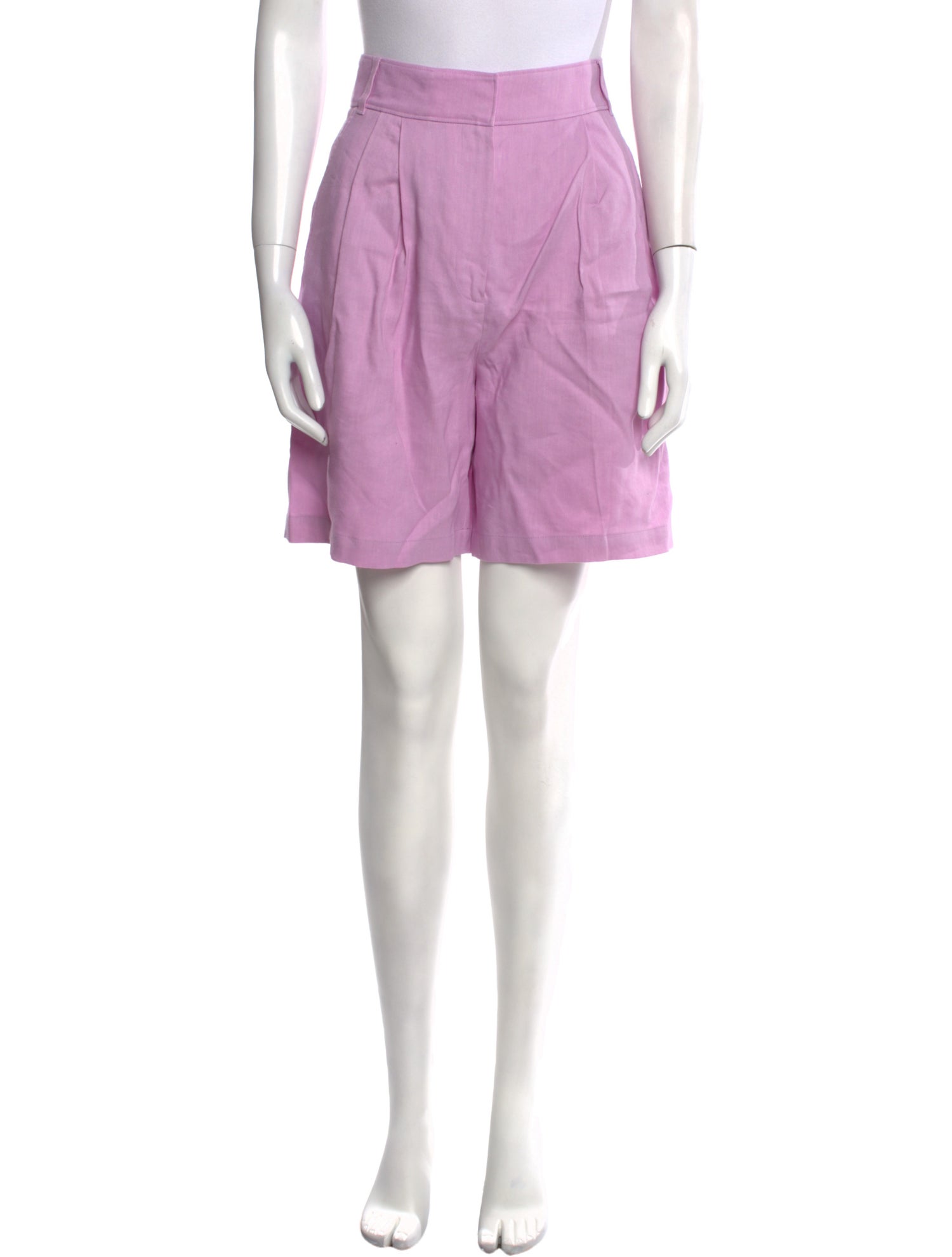 Tibi Linen Knee-Length Shorts w/ Tags