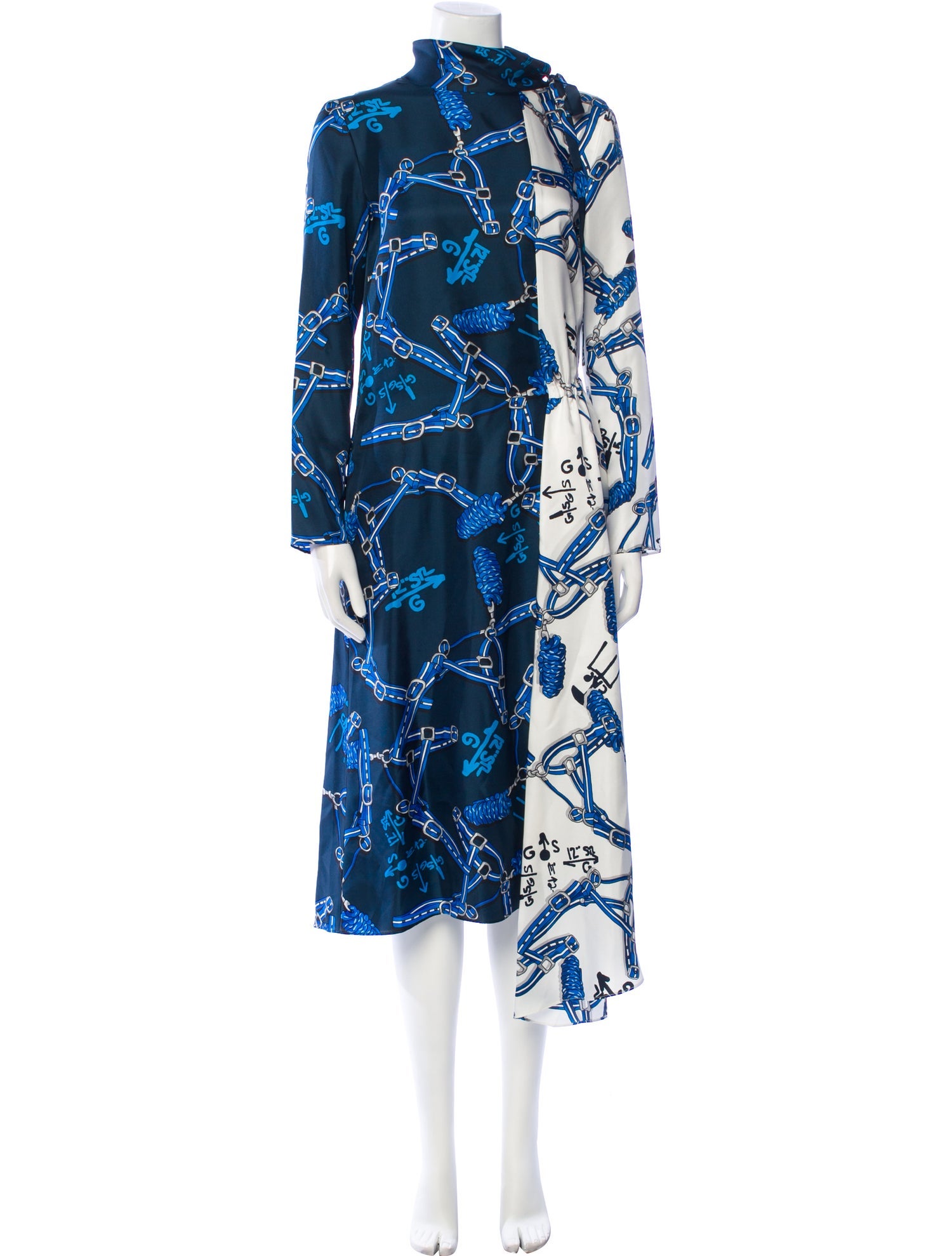 Tibi Silk Midi Length Dress w/ Tags