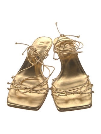 Tibi Leather Sandals