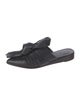 Tibi Leather Bow Accents Mules
