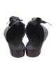 Tibi Leather Bow Accents Mules