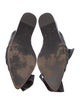 Tibi Leather Bow Accents Mules