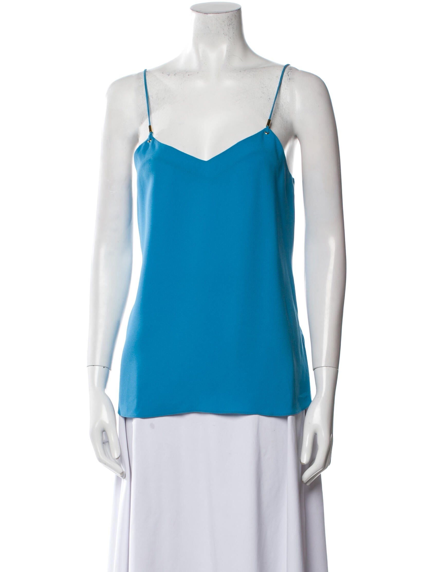Tibi V-Neck Sleeveless Top