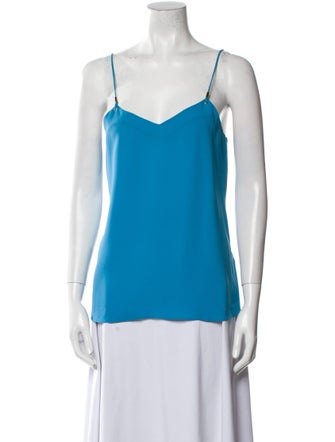 Tibi V-Neck Sleeveless Top