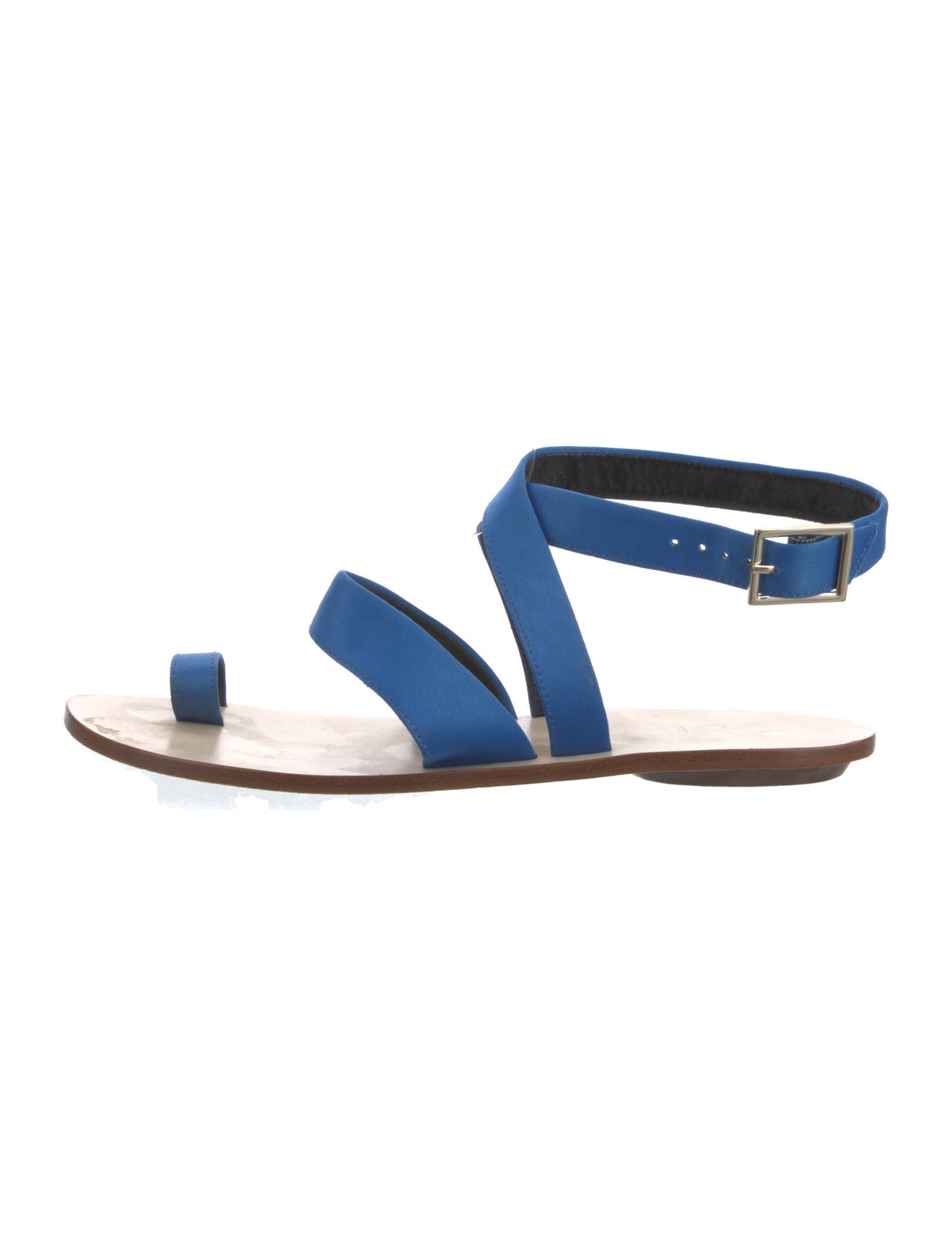 Tibi Satin Gladiator Sandals