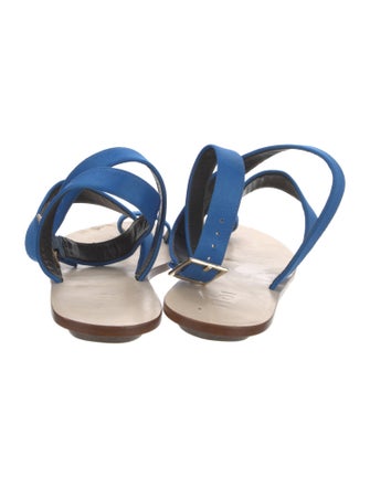 Tibi Satin Gladiator Sandals