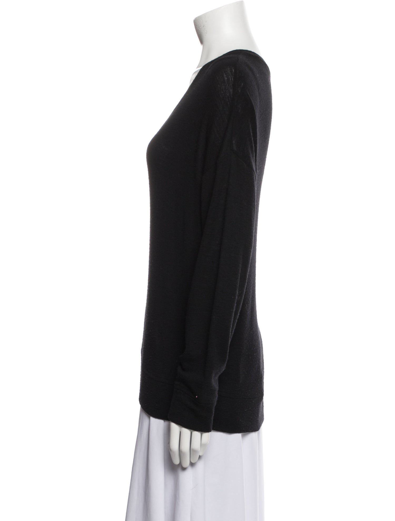 Tibi Wool V-Neck Sweater