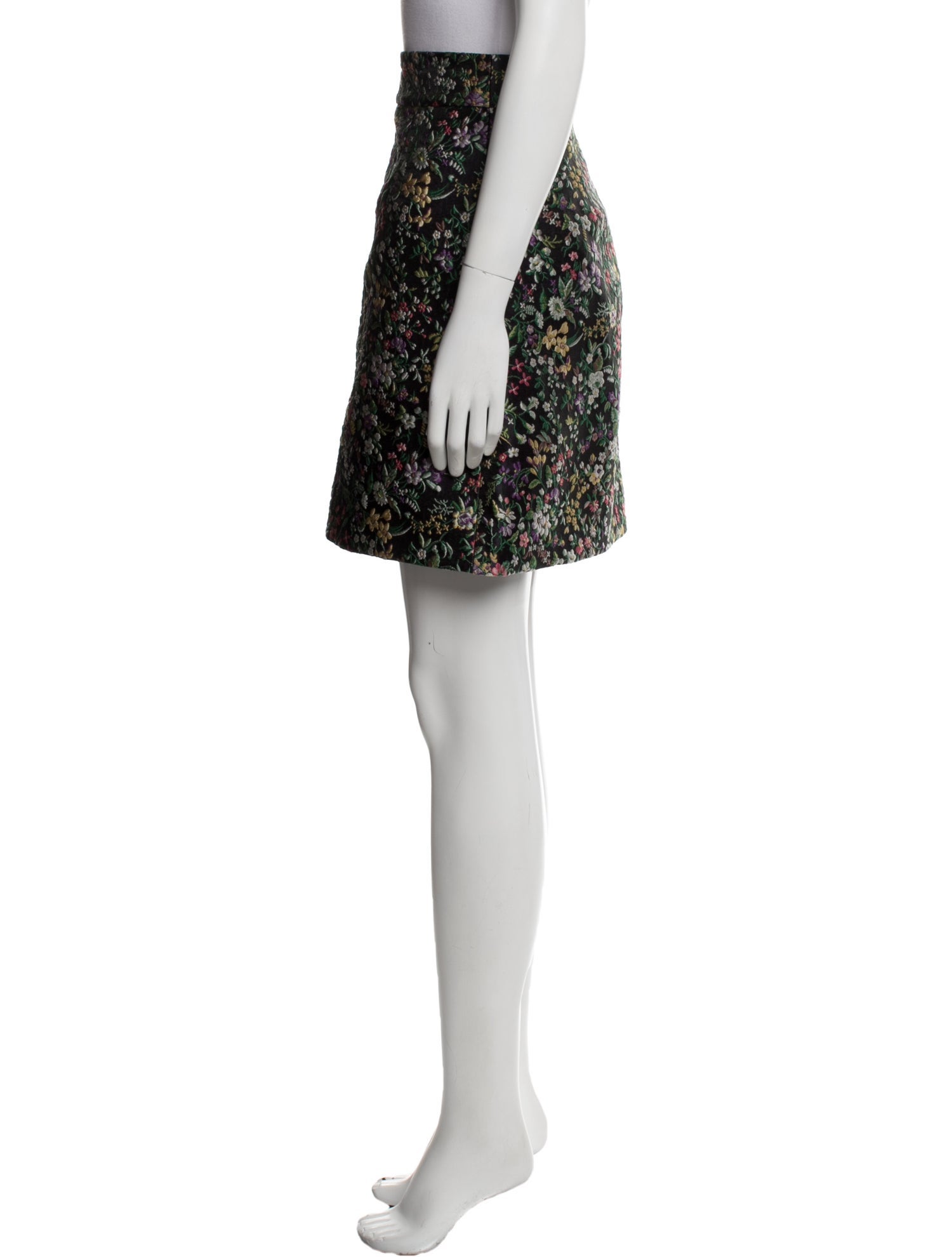 Tibi Floral Print Mini Skirt w/ Tags