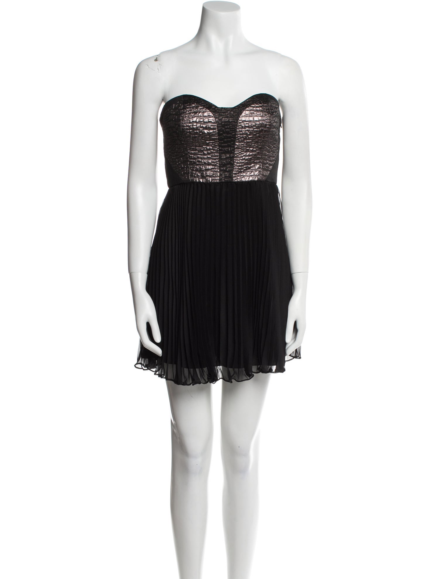 Tibi Strapless Mini Dress