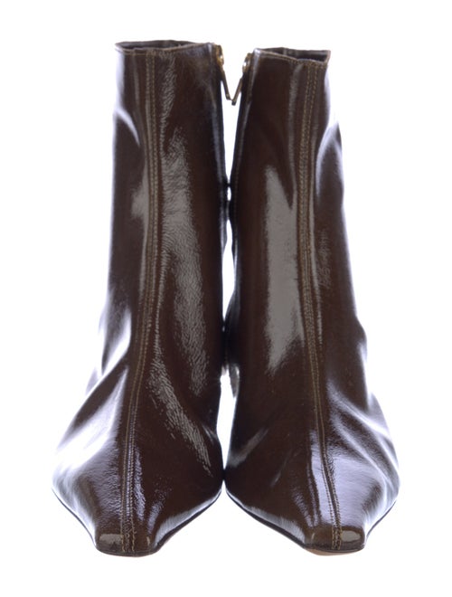 Tibi Patent Leather Boots