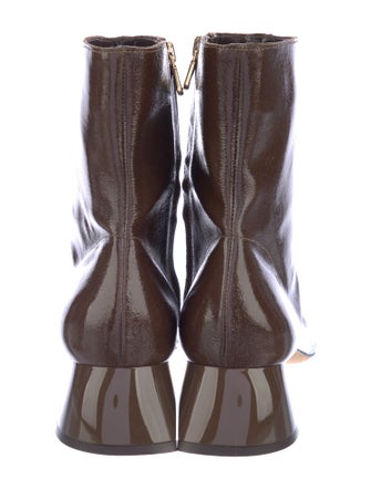 Tibi Patent Leather Boots
