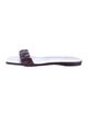 Tibi Leather Slides