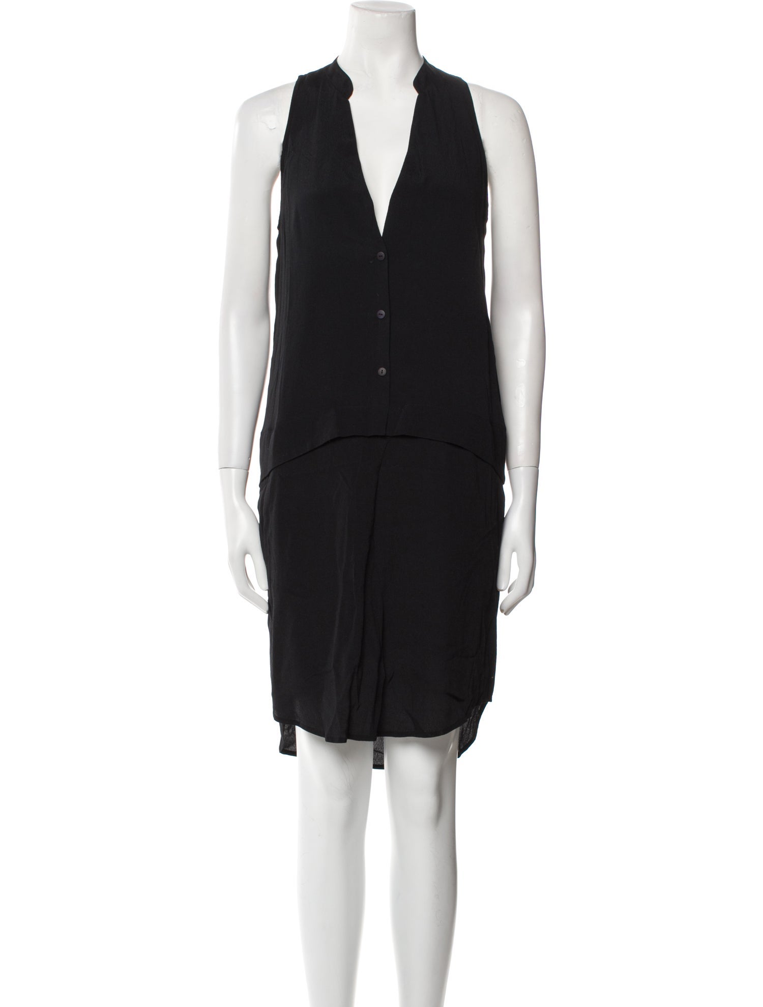 Tibi Silk Knee-Length Dress