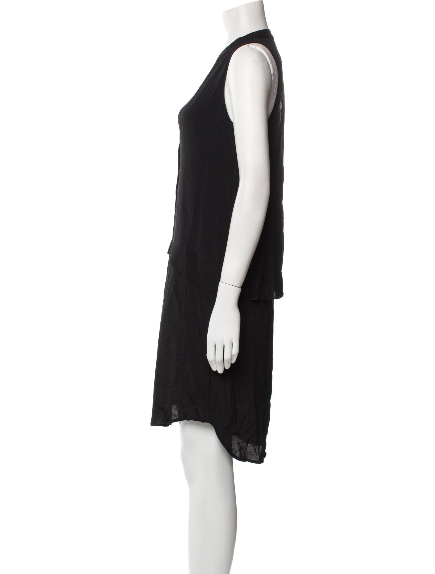 Tibi Silk Knee-Length Dress
