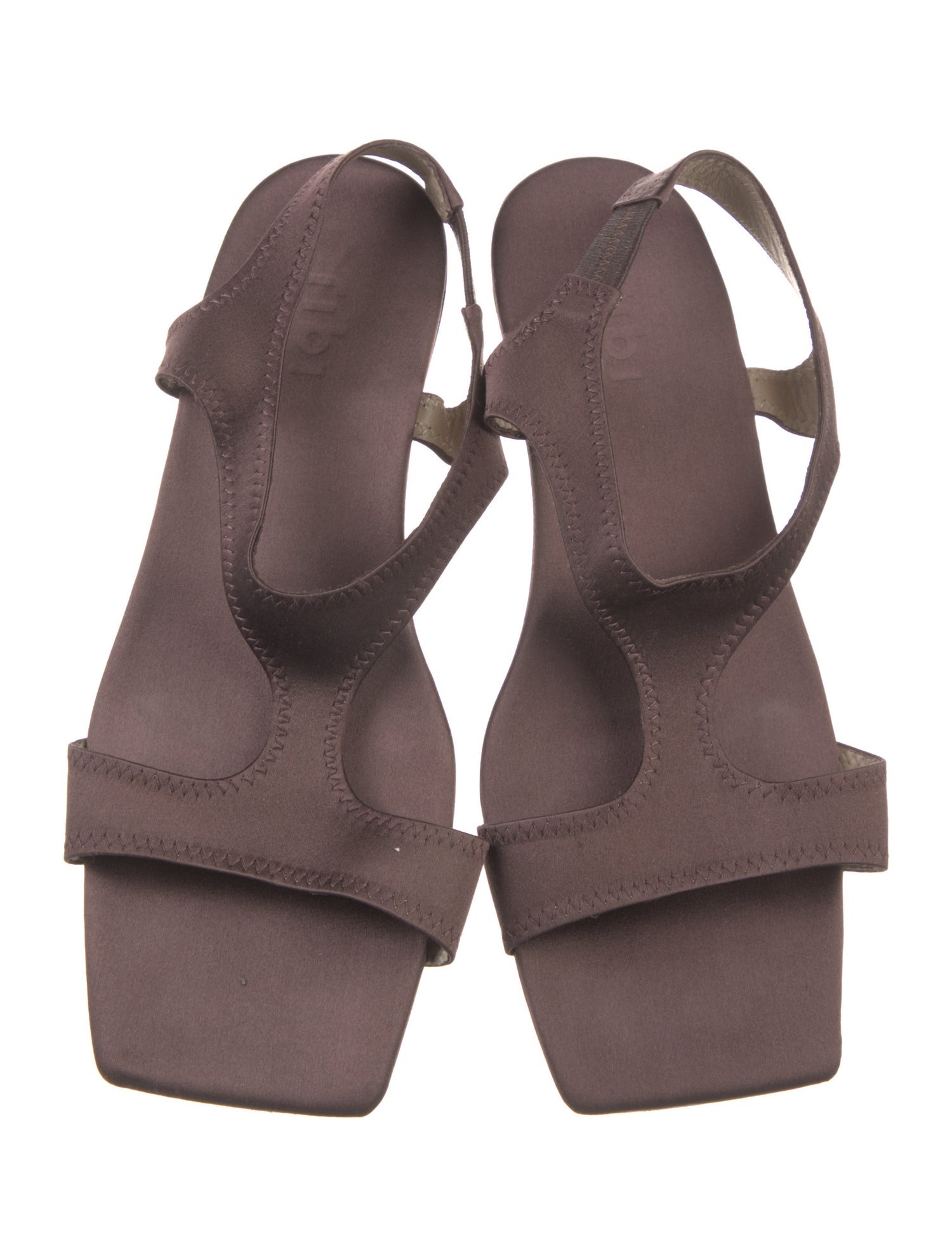 Tibi Satin Sandals