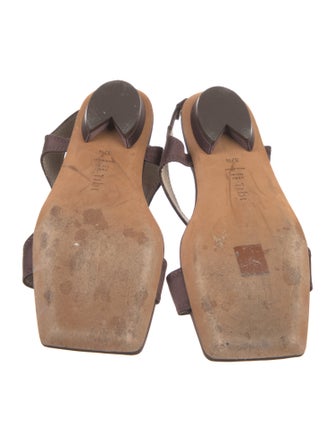 Tibi Satin Sandals