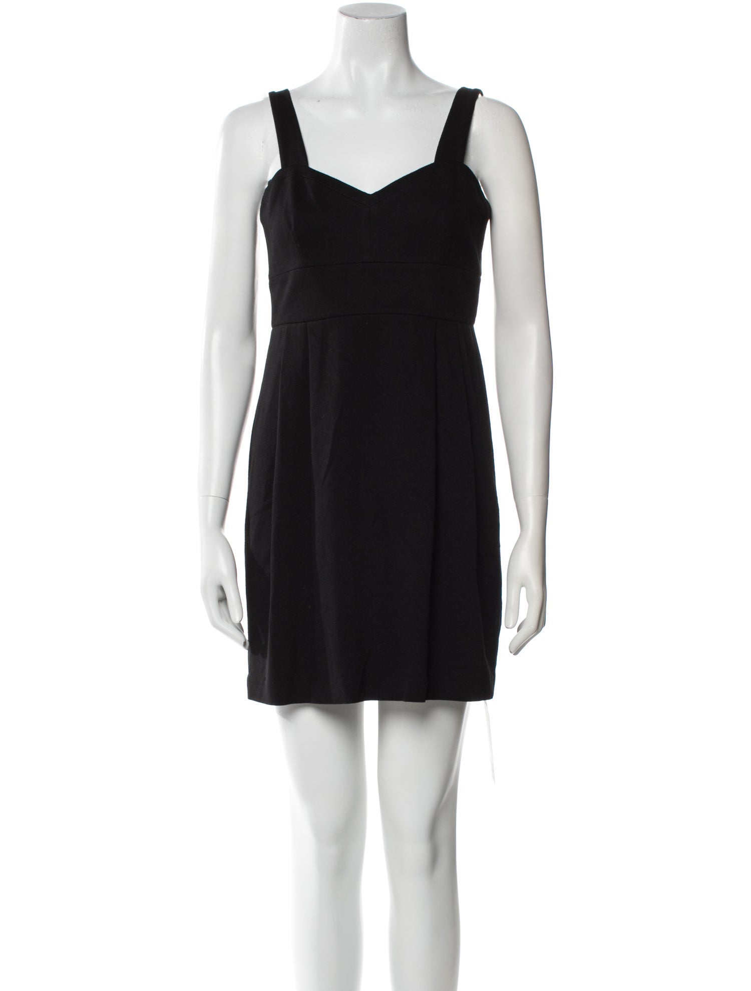 Tibi Square Neckline Mini Dress