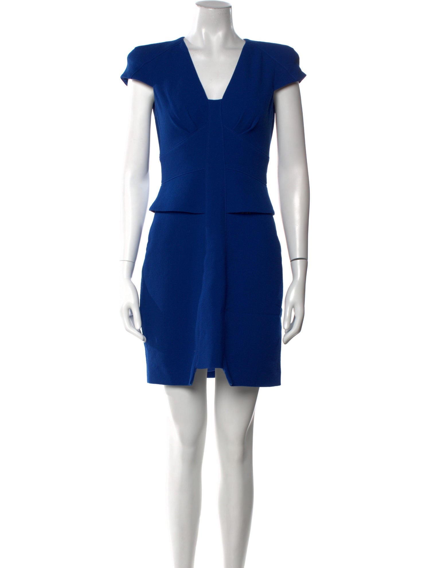 Tibi Virgin Wool Mini Dress