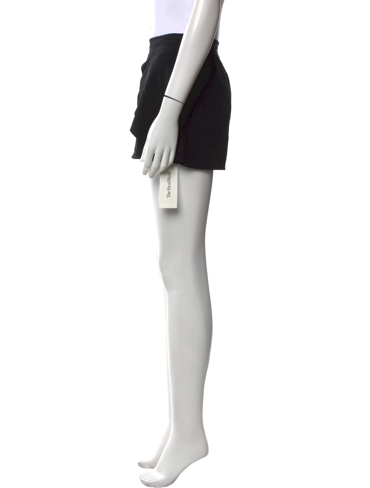 Tibi Silk Mini Shorts