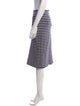 Tibi Striped Knee-Length Skirt