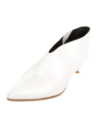 Tibi Patent Leather Mules