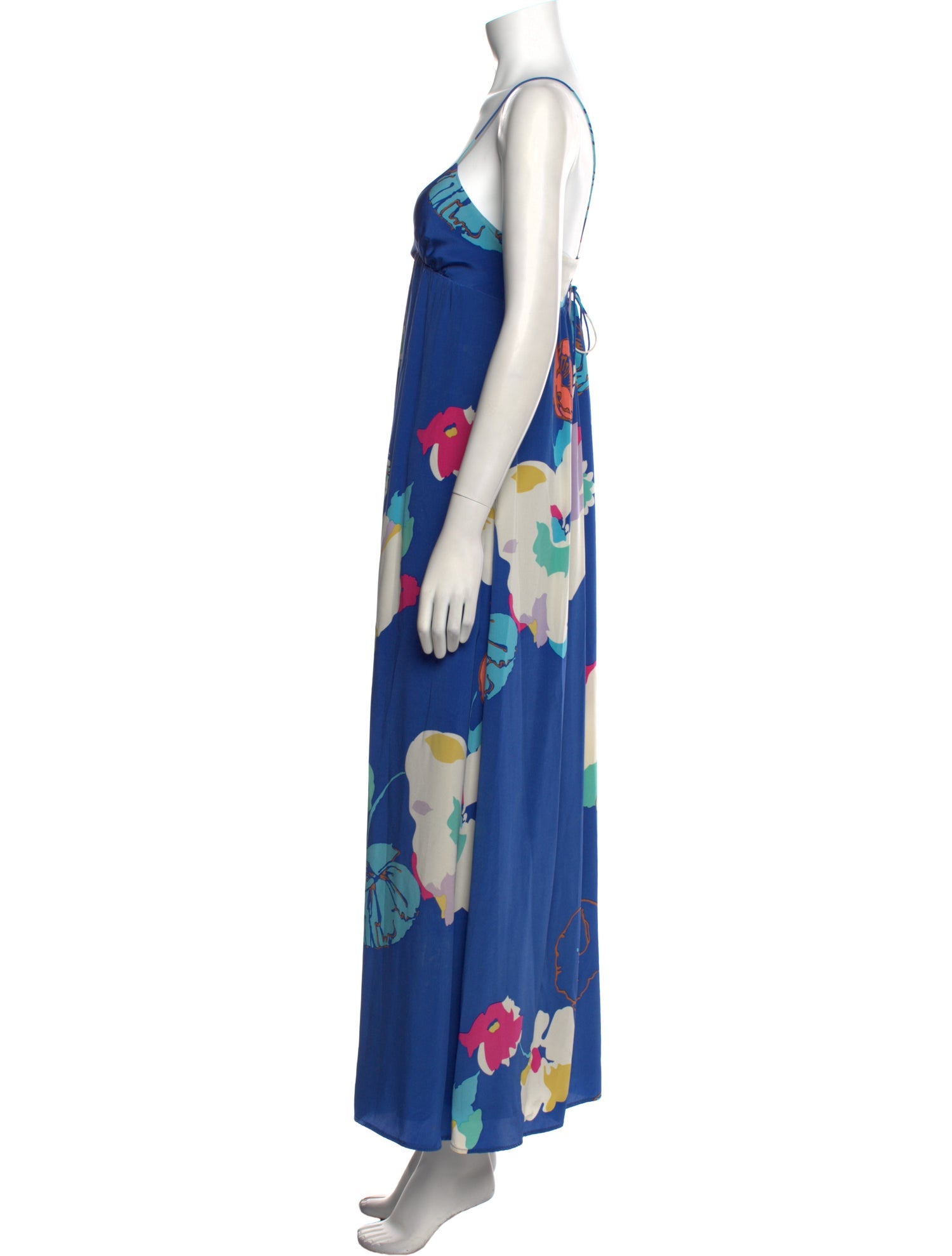 Tibi Silk Long Dress