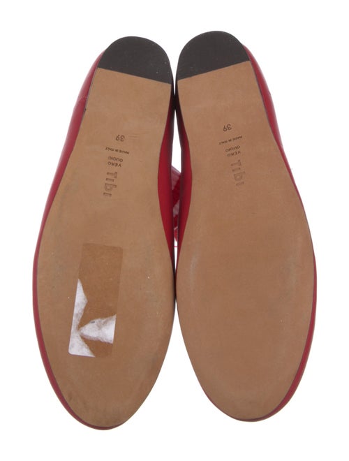 Tibi Leather Striped Sock Boots