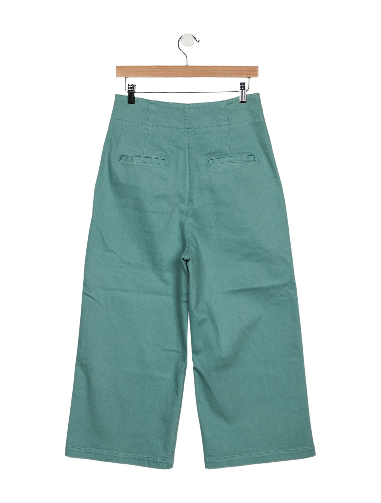 Tibi High-Rise Wide Leg Jeans