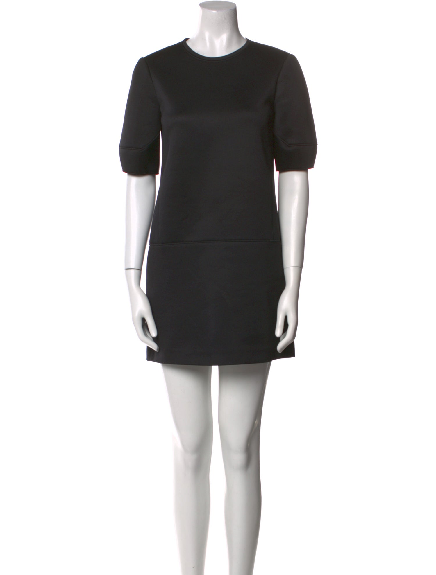 Tibi Crew Neck Mini Dress