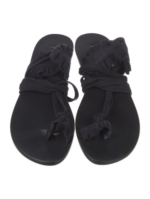 Tibi Suede Gladiator Sandals